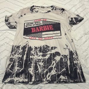 Barbie tie-dye shirt